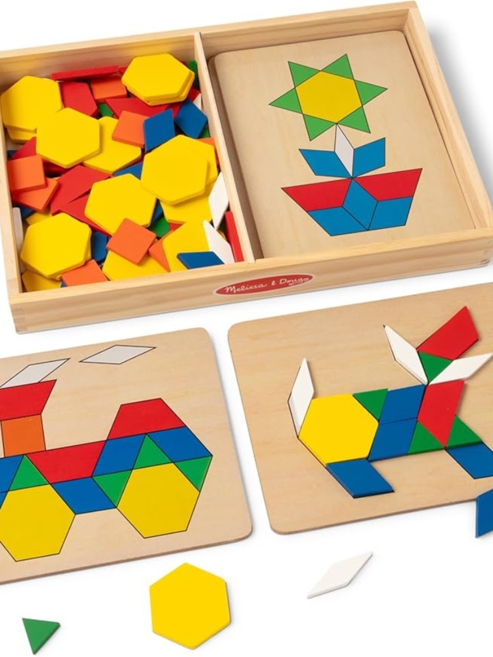 Melissa & Doug Pattern Blocks and Boards